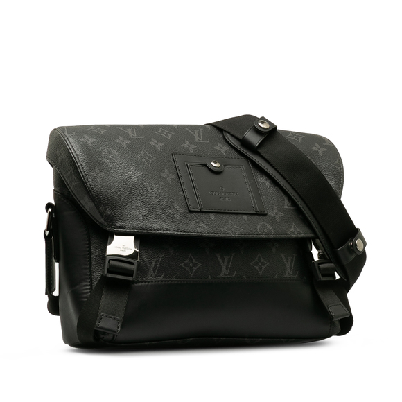 LOUIS VUITTON Monogram Eclipse Voyager PM Crossbody Bag - Picture 2 of 9
